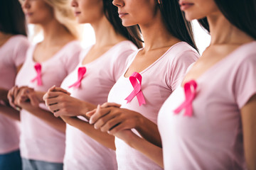 Breast cancer awareness - obrazy, fototapety, plakaty