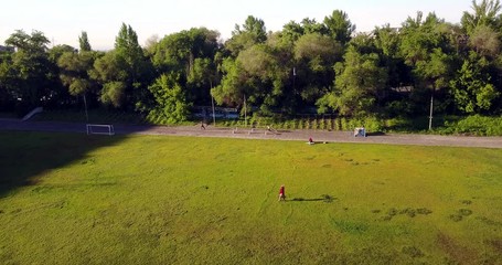 aviamodel sports video on 4K dron, Russia