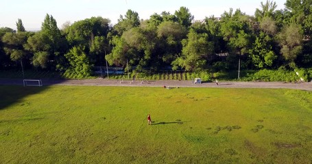aviamodel sports video on 4K dron, Russia