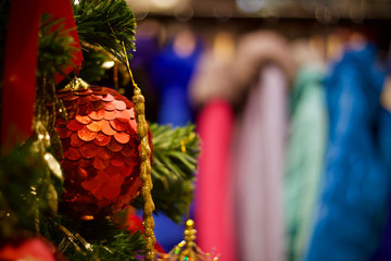 Merry Christmas tree shopping winter