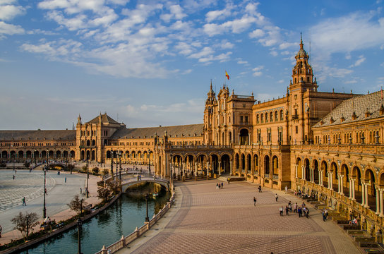 Plaza de espa&ntilde;a Seville