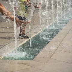 Photo sur Plexiglas Fontaine fontaines en centre ville