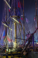 SAILING VESSEL -  Replica of a brig from the 18th century