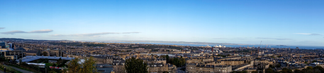 Fototapeta premium Panoramic old cityscape