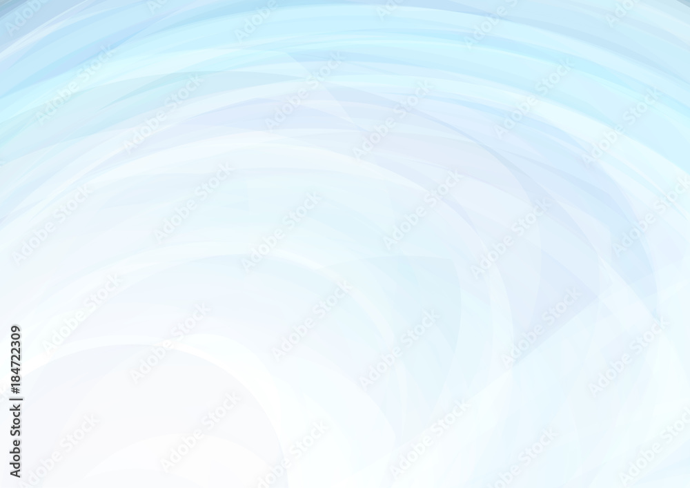 Poster Abstract light blue background with swirl. Subtle vector graphic pattern