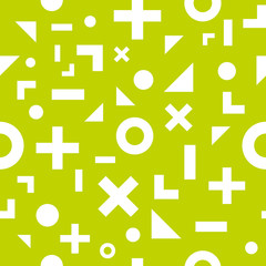 Abstract seamless colorful geometric pattern, vector illuctration