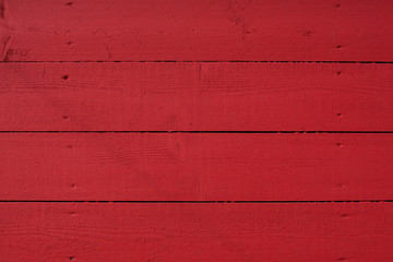 Red wooden background.