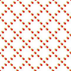 Fototapeta na wymiar Sguare color seamless pattern