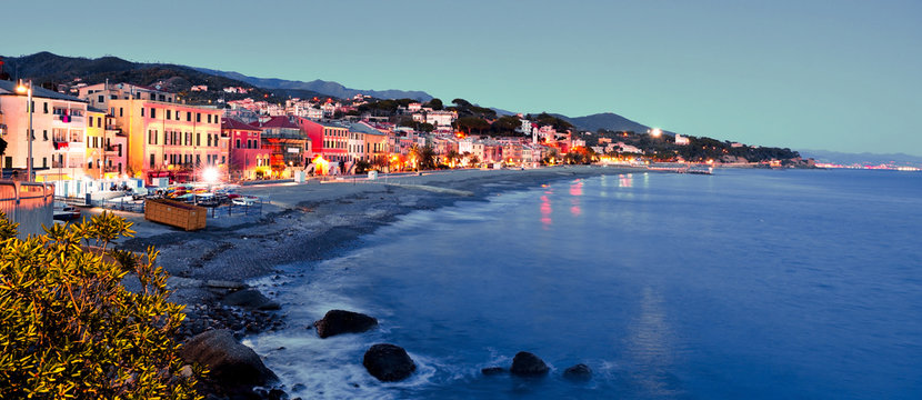 glimpse of celle ligure, Italy