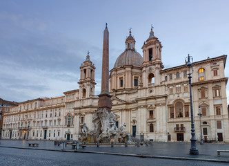 Obraz premium Rzym. Plac Navona. Piazza Navona.