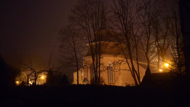 The monastery ensemble of the Order of Kashubov in the city of Kartuzy