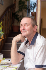 portrait of an elderly man