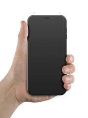 Hand Holding Cellphone