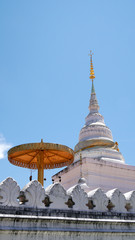 Buddhism pagoda in Thailand