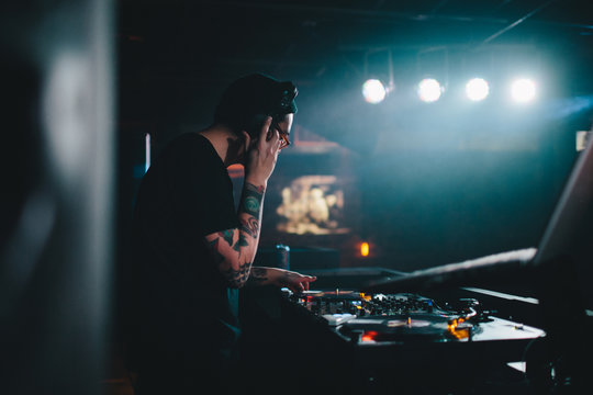 DJ at the club