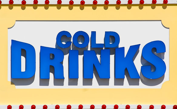 Cold Drinks Sign