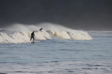 Foto op Aluminium Surfers in the North Sea © Grzegorz Lenkiewicz