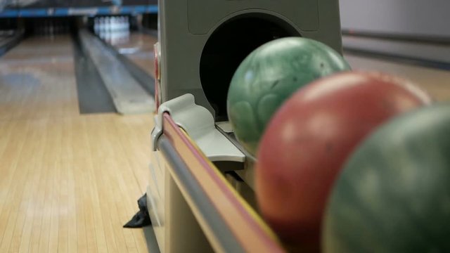 Bowling Ball out of Ball Return