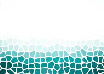 Blue gradient stones gems mosaic line stripe divide backdrop