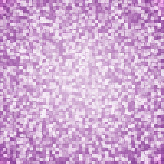 Purple abstract mosaic.  Modern geometrical background. Technology background. Abstract template. Vector illustration.