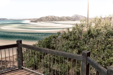 Printed kitchen splashbacks Whitehaven Beach, Whitsundays Island, Australia in australia the beach  like paradise