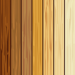 Fototapeta premium Wood collections realistic texture design background, vector illustration
