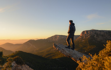 Atardecer en Sierra Espuña