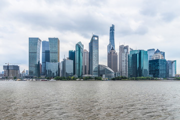 Fototapeta premium Szanghaj gród i panoramę