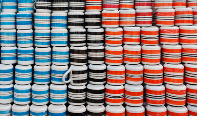 rolls of ceramic cups
