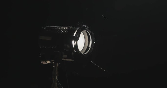 Rotating film light