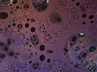 futuristic digital 3d art fractal illustration 