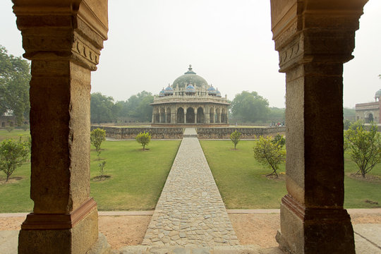 Humayun Tomb Garden Delhi India 