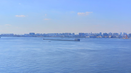View of Tokyo Bay, Japan
