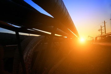 Oil pipeline, industrial equipment