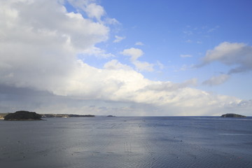 Fototapeta premium Shizugawa Bay, Minamisanriku-cho