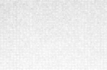 White brick tile wall or White tile floor seamless background and texture..