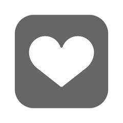 heart icon, vector best flat icon, EPS