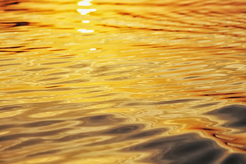 texture golden water