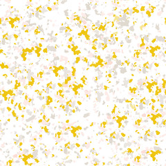 Terrazzo textured surface modern abstract pattern. Vector seamless repeat in soft pastel colors with abstract camouflage shapes.