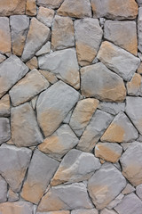 Gray stone wall background