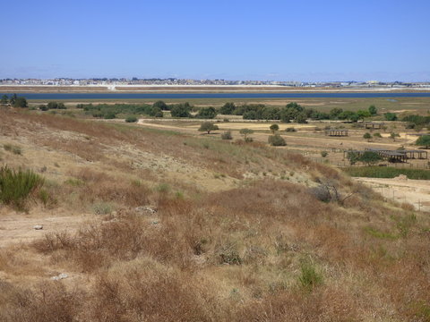 Palos de la Frontera en Huelva (Andalucia,España). Pueblo de partida de Cristobal Colon para el descubrimiento de America
