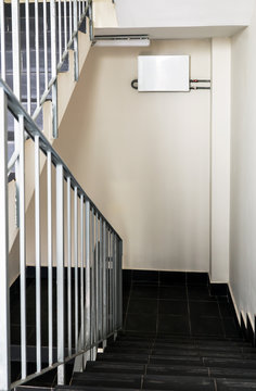 Stairwell In The Entrance Of A House Or Office