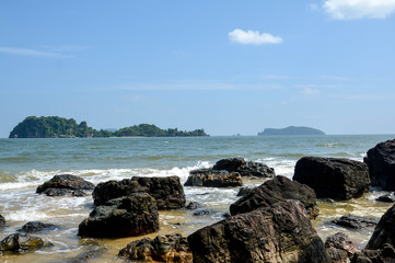 seascape and stone beauty in south Thailand