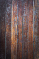 Vertical of old wooden wall background