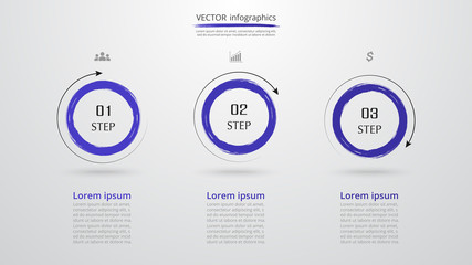 Vector infographic template