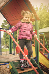 Fun at the playground.