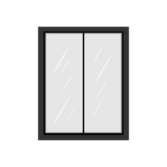 Window icon. Vector Illustration