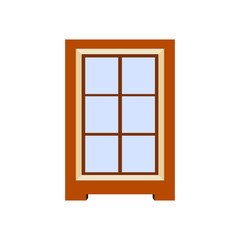 Window icon. Vector Illustration