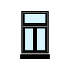 Window icon. Vector Illustration
