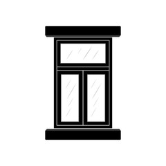 Window icon. Vector Illustration